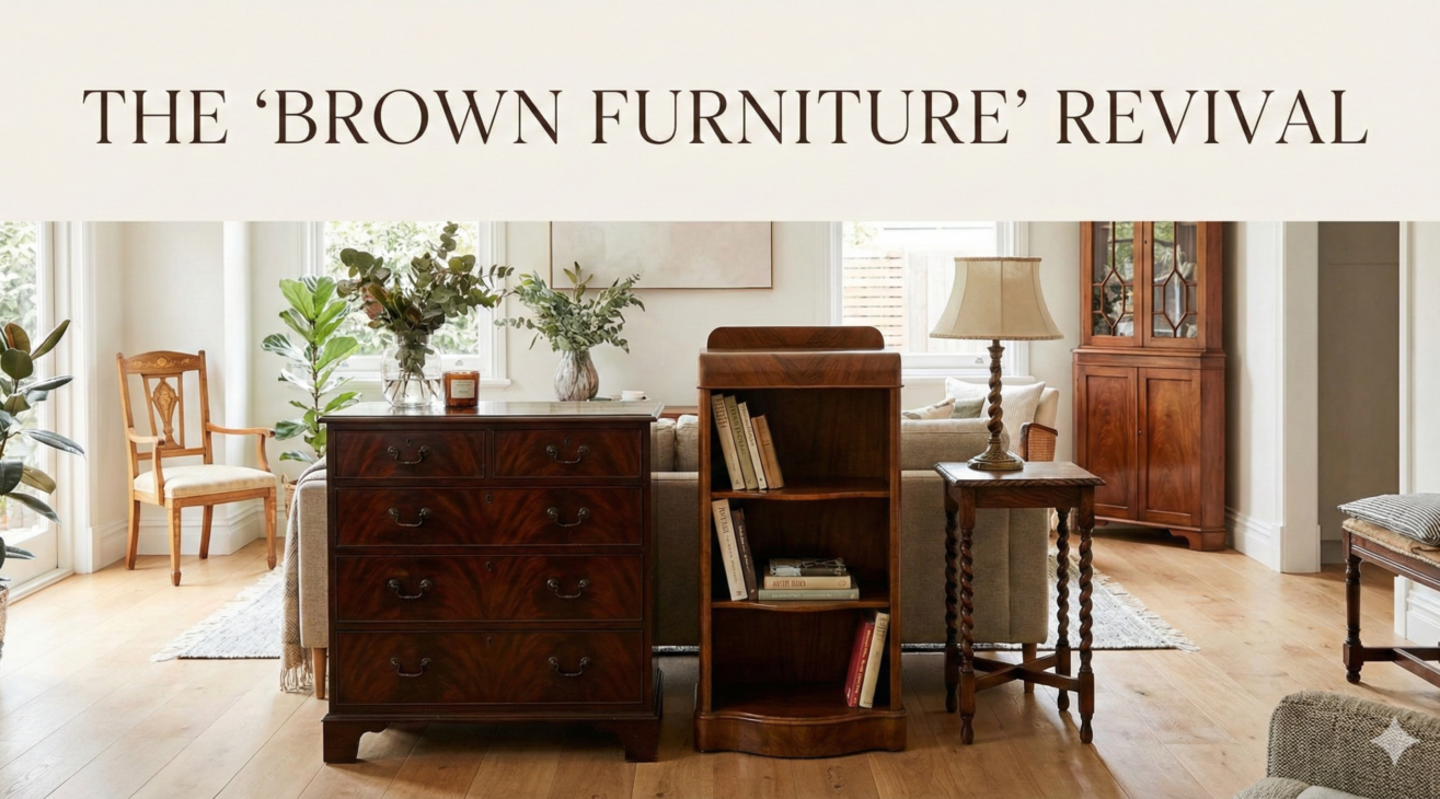 The “Brown Furniture” Revival: 5 Underrated Antique Styles to Buy Before Prices Boom