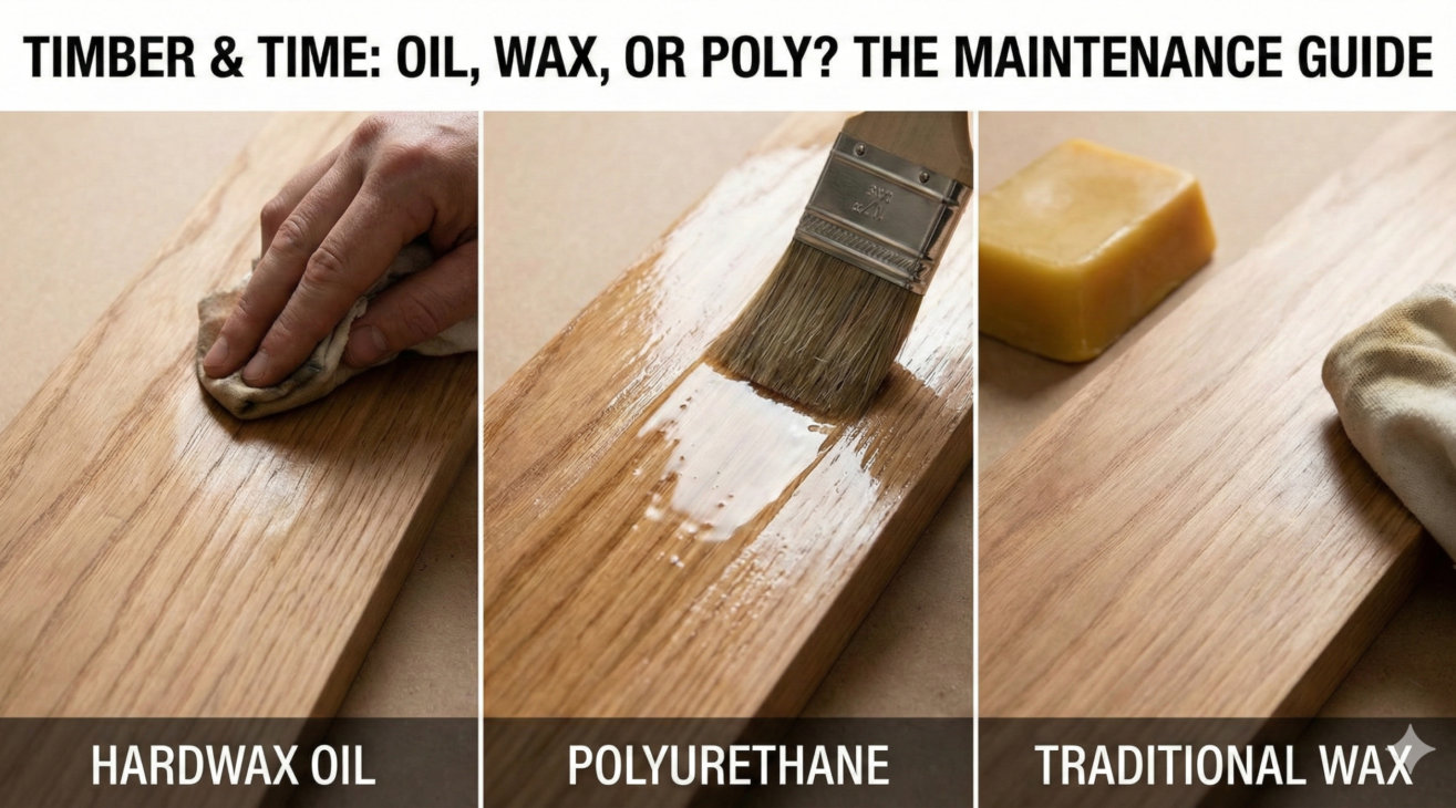 Oil, Wax, or Poly? The Ultimate Guide to Maintaining Your Custom Timber Table