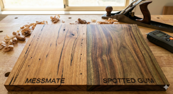 Messmate or Spotted Gum